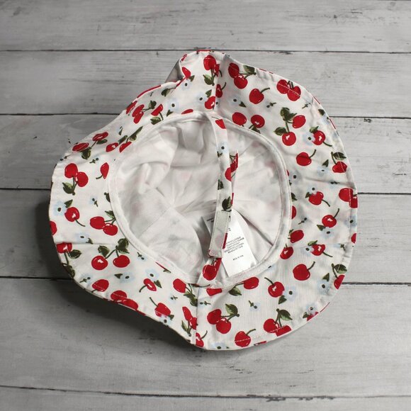 Little Lass Baby Girl's Short Set Bloomers Hat Size 12 Months Cherry Smocked - Picture 7 of 9